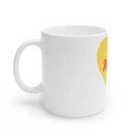 White Ceramic Mug, 11oz and 15oz